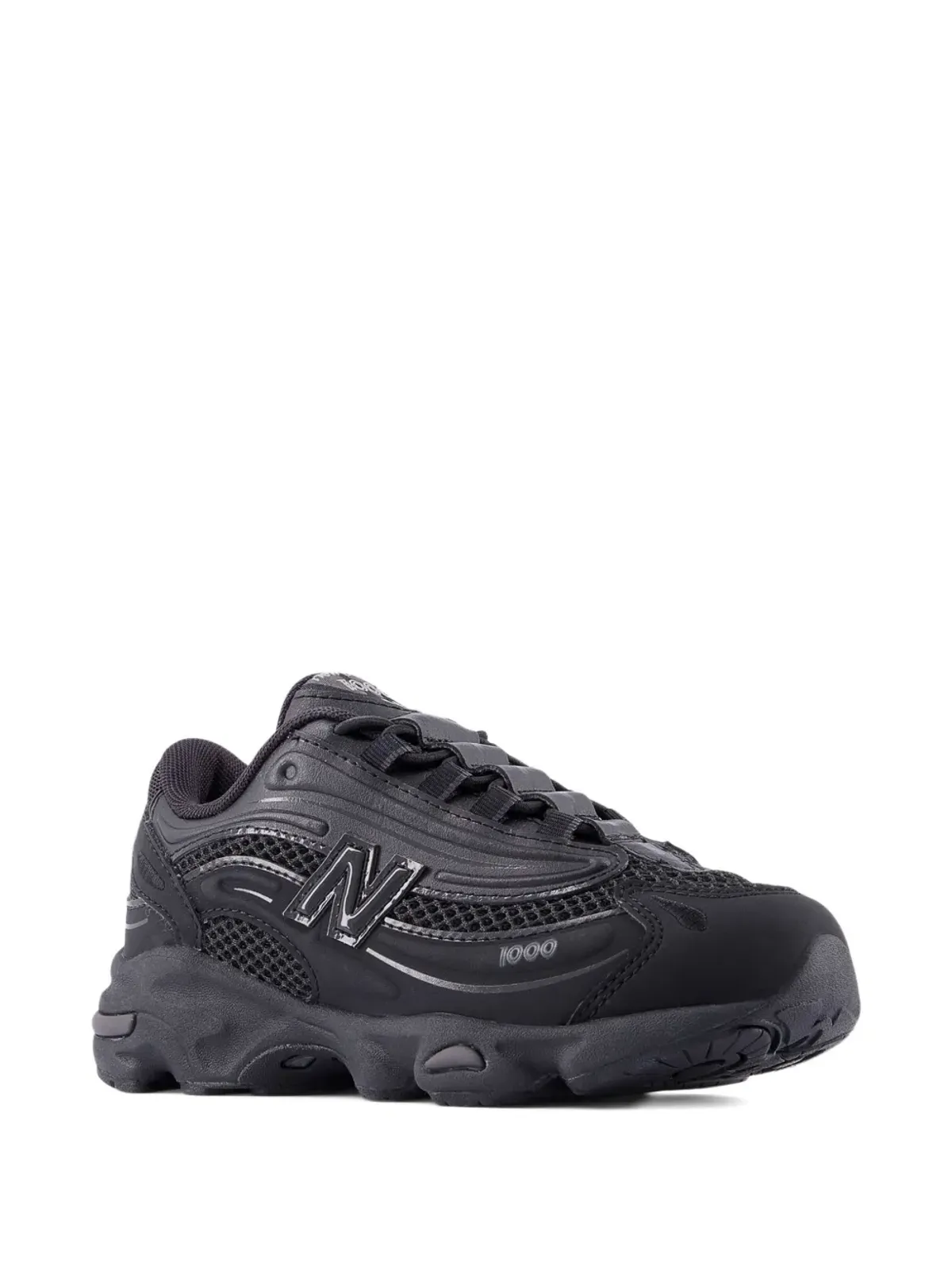 New Balance Kids 100 lace-up sneakers - 画像2