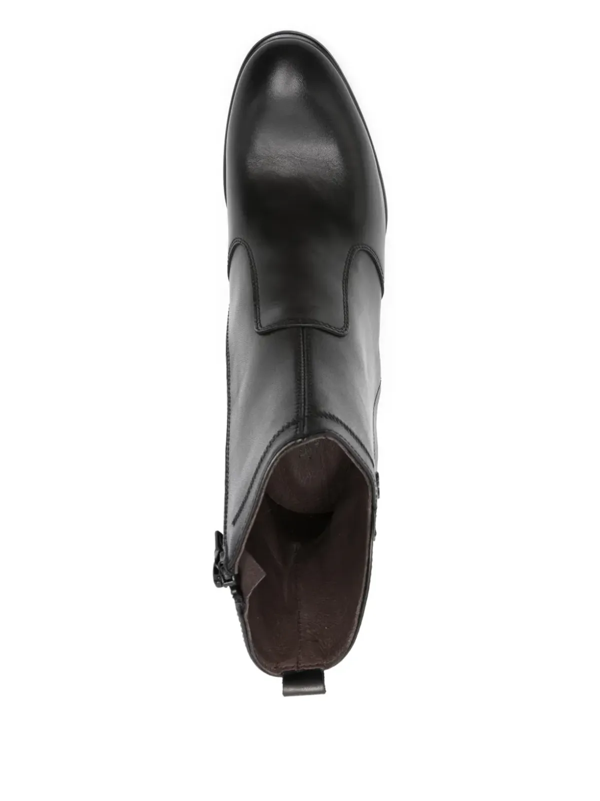 NERO GIARDINI 70mmジップディテール ブロックヒール ブーツ - 画像4