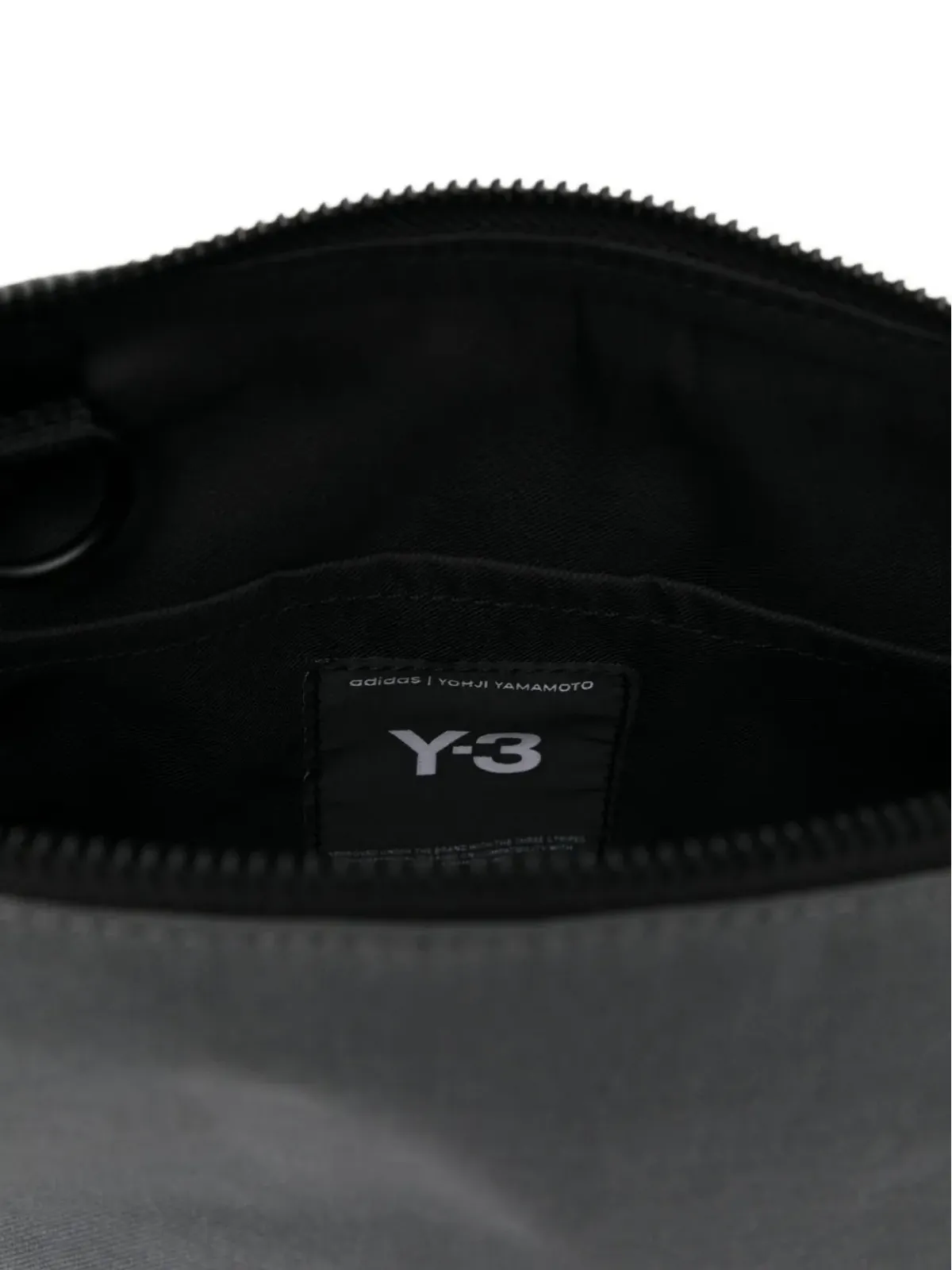 Y-3 バックルファスニング メッセンジャーバッグ - Grey - 画像4