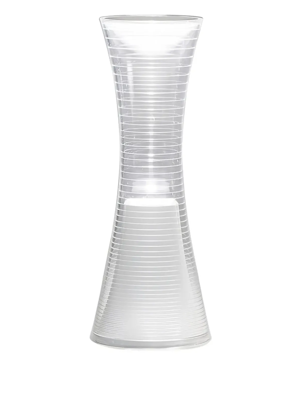 artemide 砂時計形のエッチドガラス ランプ - 画像1