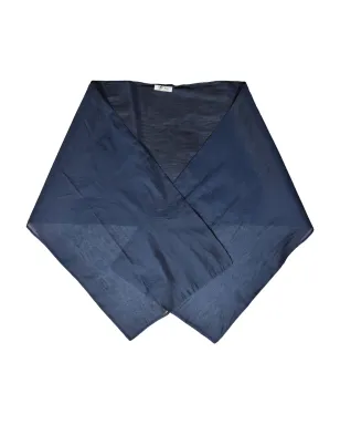 Max Mara 長方形スカーフ - ブルー - サムネイル1