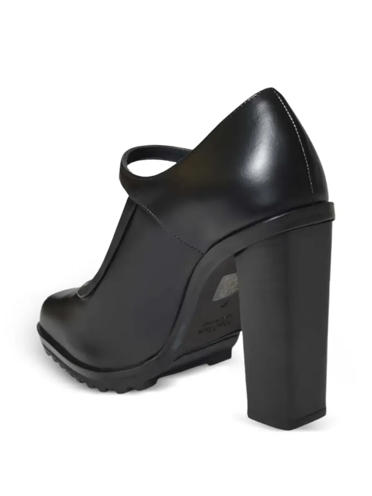 Max Mara Mary Janeパンプス バックルストラップ ブラック - 画像3