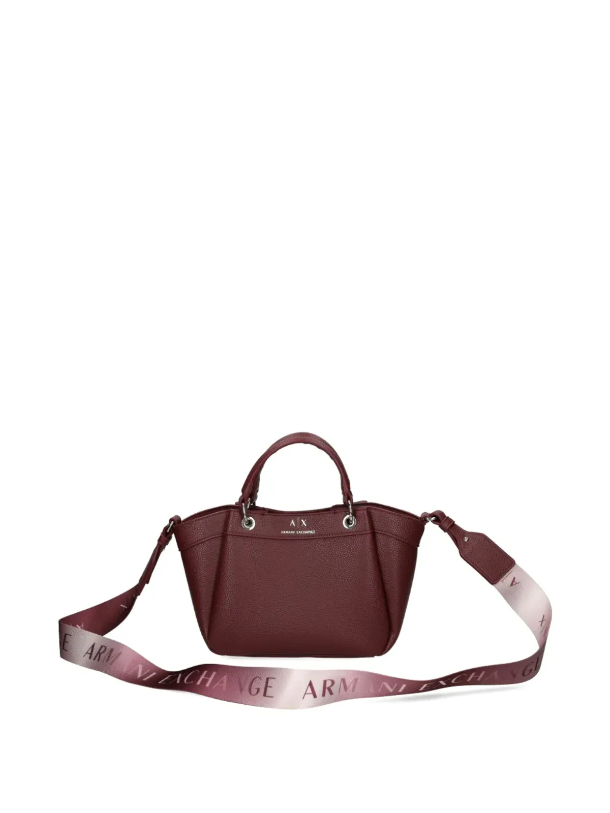 Armani Exchange small logo-print tote bag - Red - 画像3