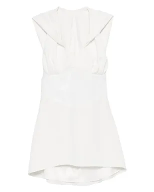 Vestiaire d'un Oiseau Libre ノースリーブ Vネック ミニドレス - サムネイル1