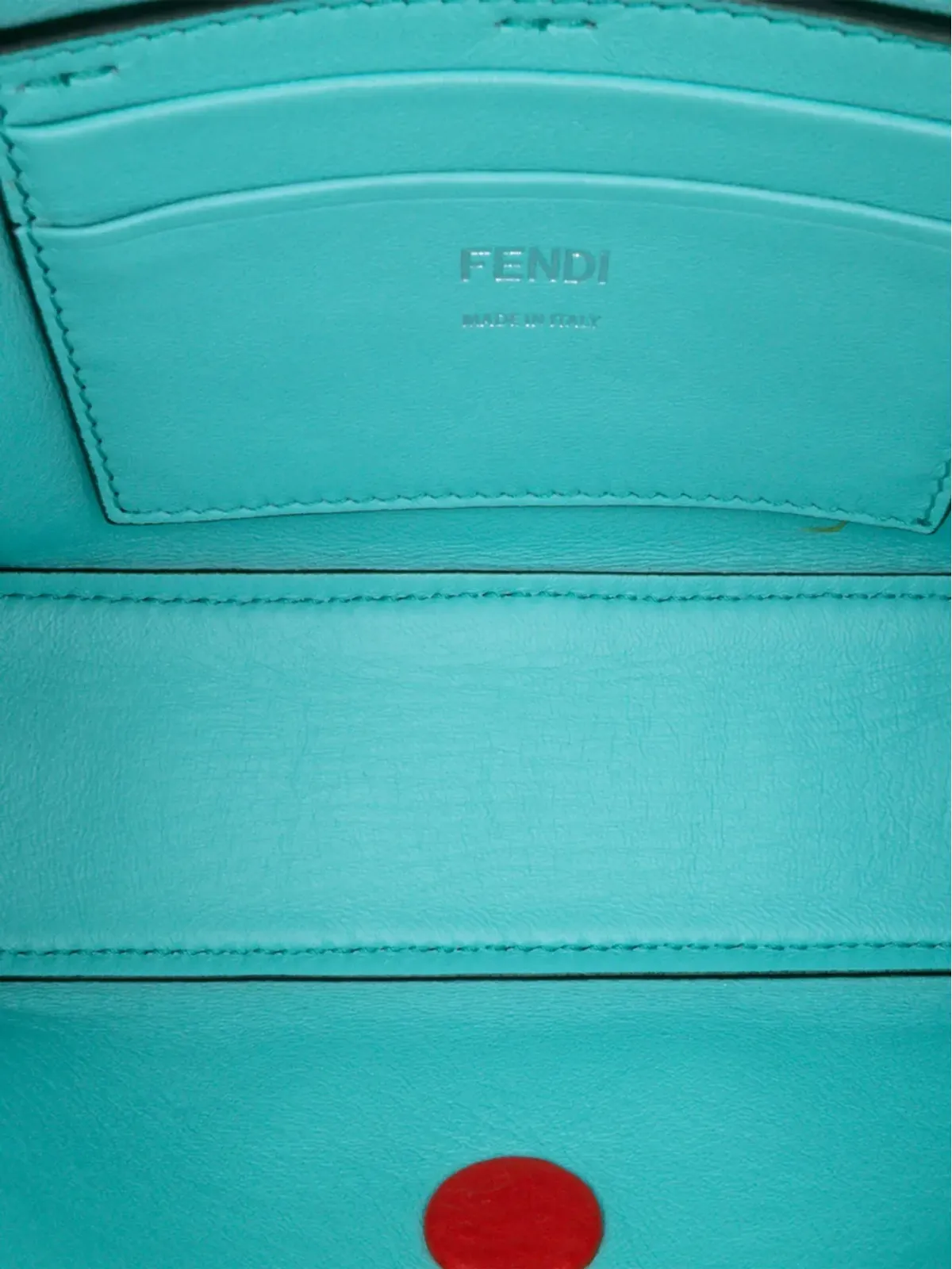 Fendi Pre-Owned ミニ レザー バゲット・サッチェル - 画像5