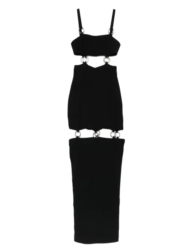 Vestiaire d'un Oiseau Libre Vestiaire d'un Oiseau Libre リングディテール ノースリーブドレスの商品画像