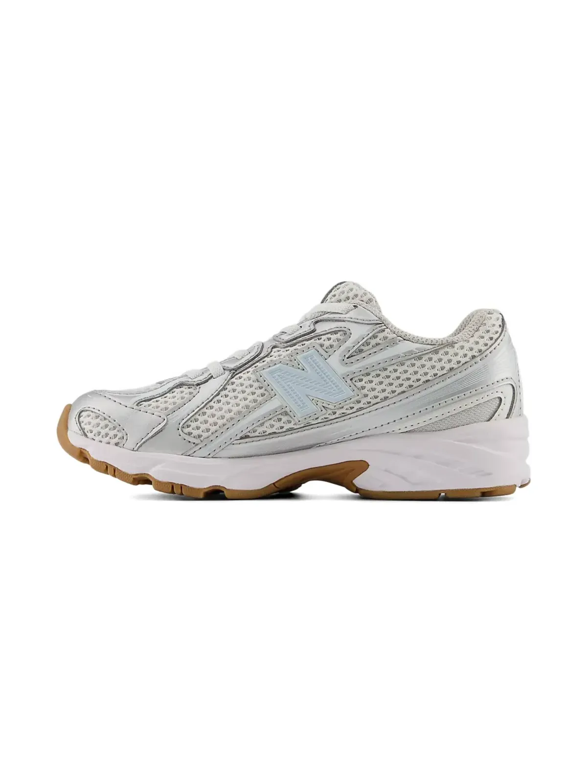 New Balance Kids 740 バンジー スニーカー - White - 画像5