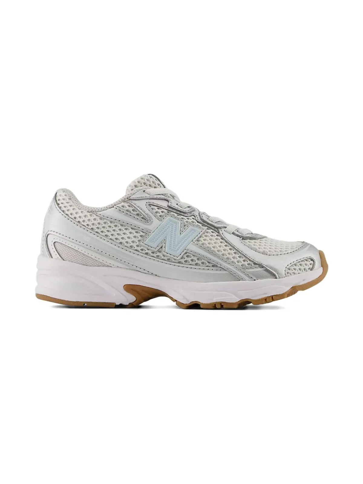 New Balance Kids 740 バンジー スニーカー - White - 画像2