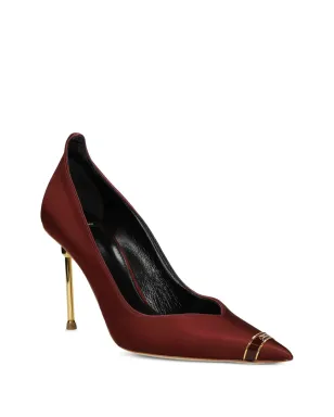 Elisabetta Franchi メタリックトリム付きポインテッドトゥパンプス - サムネイル2