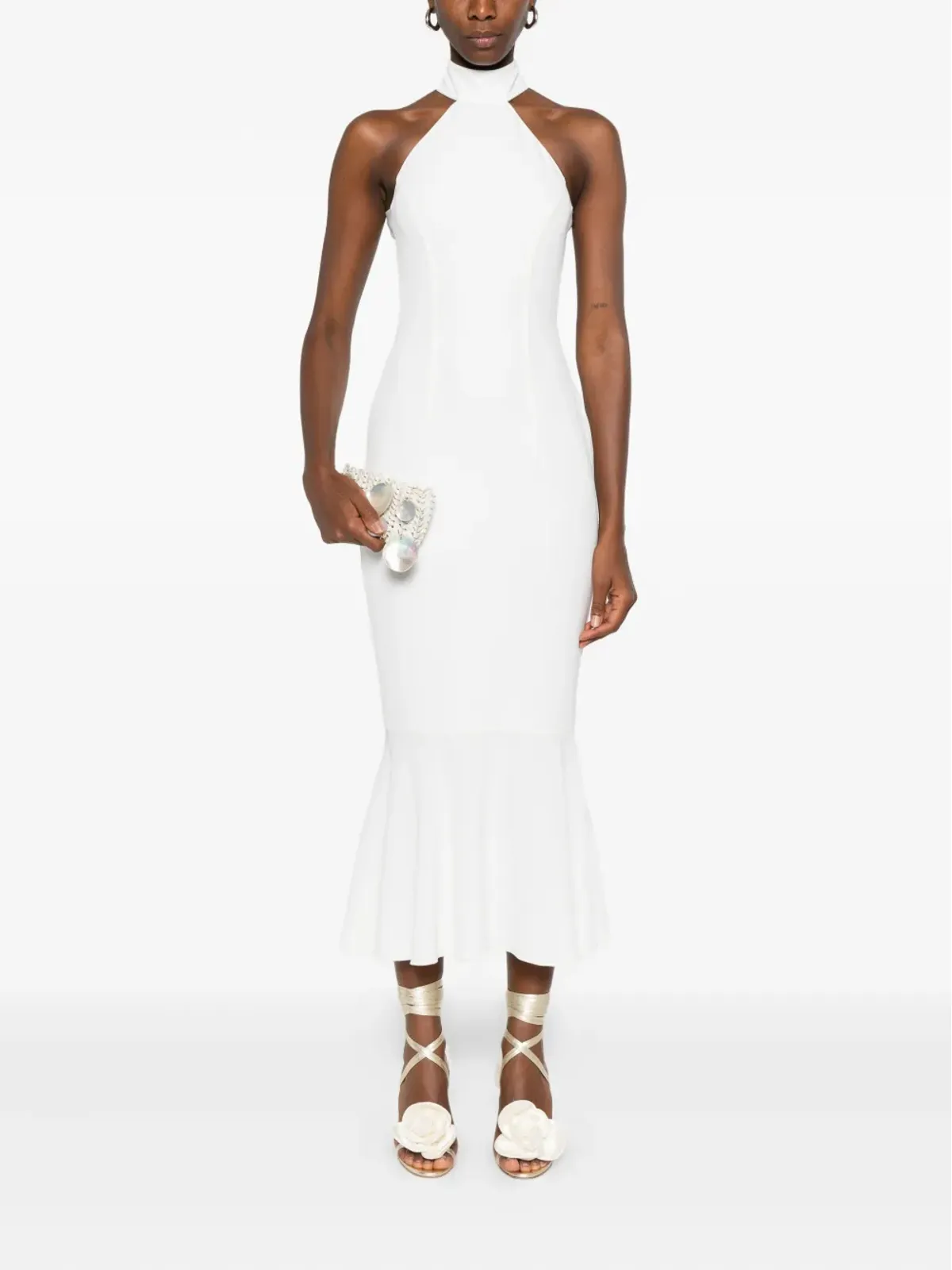 Vestiaire d'un Oiseau Libre オープンバックドレス - 画像2