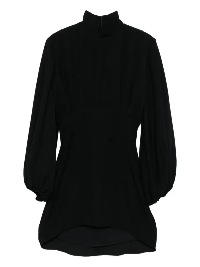 Vestiaire d'un Oiseau Libre Vestiaire d'un Oiseau Libre Eve ハイネック バルーンスリーブ ミニドレスの商品画像