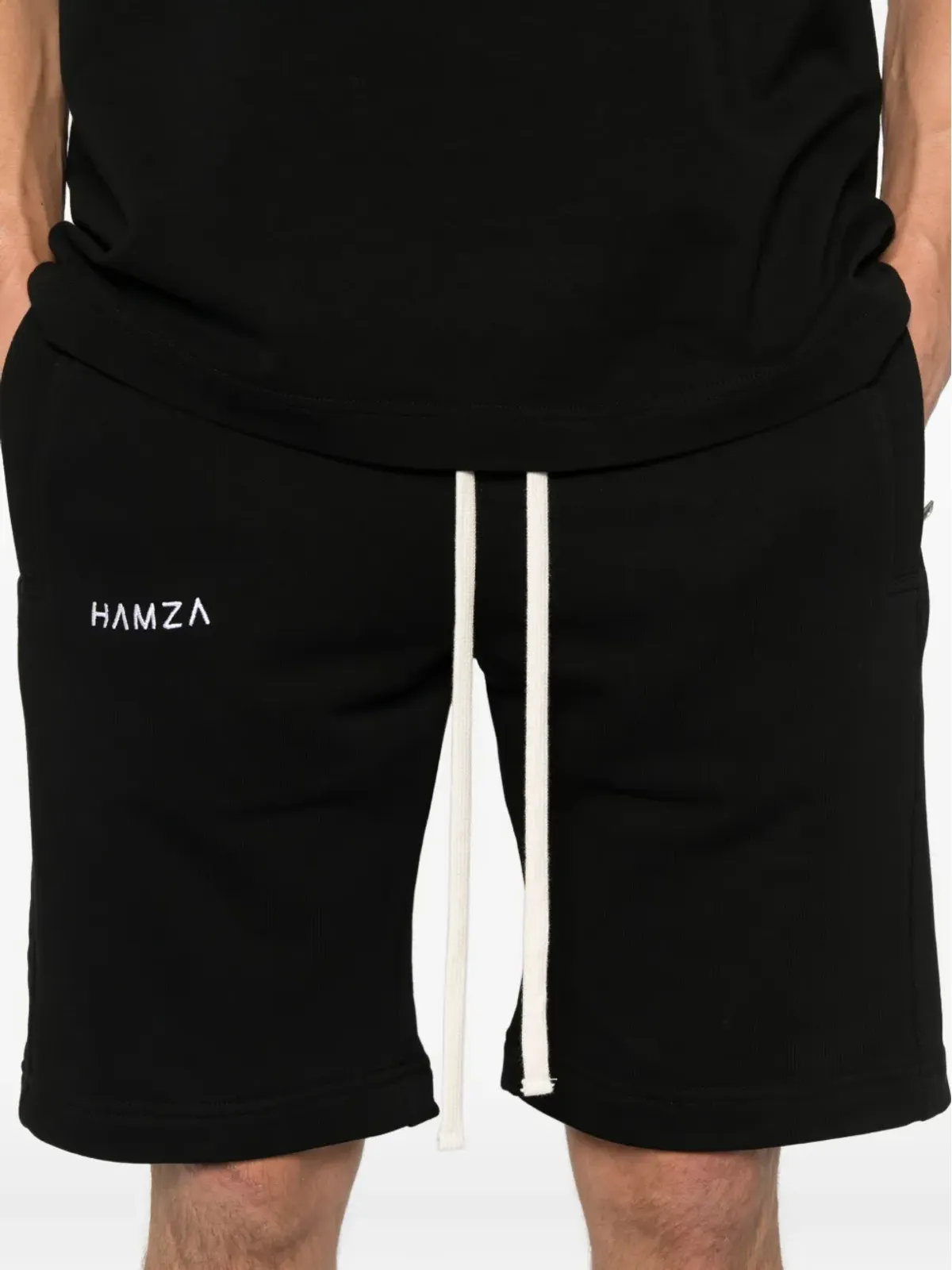 HAMZA ドローコード付きポケットショーツ - 画像5