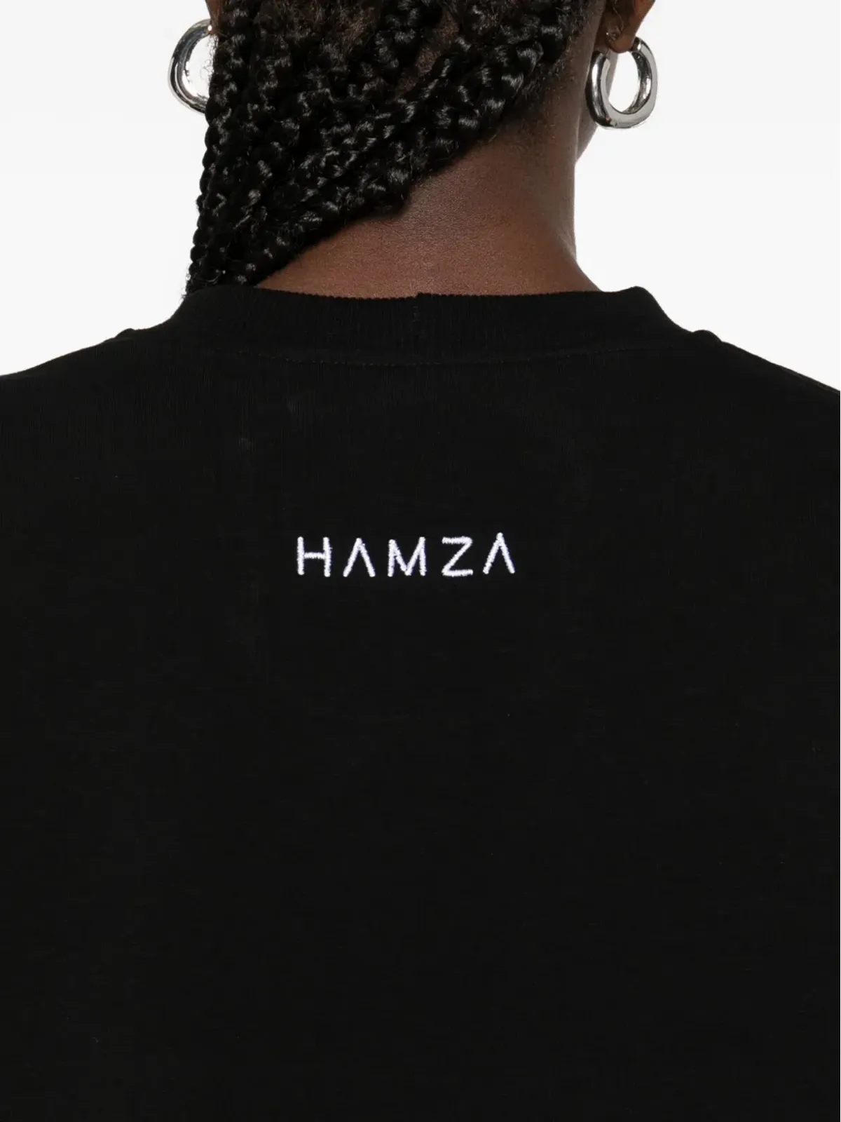 HAMZA マドナ プリントTシャツミニドレス - 画像5