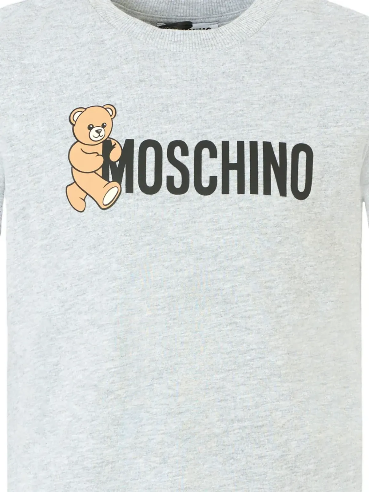 Moschino Kids テディプリント半袖Tシャツ - 画像3