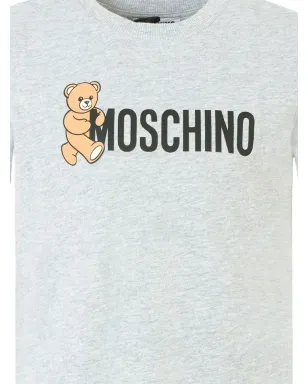 Moschino Kids テディプリント半袖Tシャツ - サムネイル3