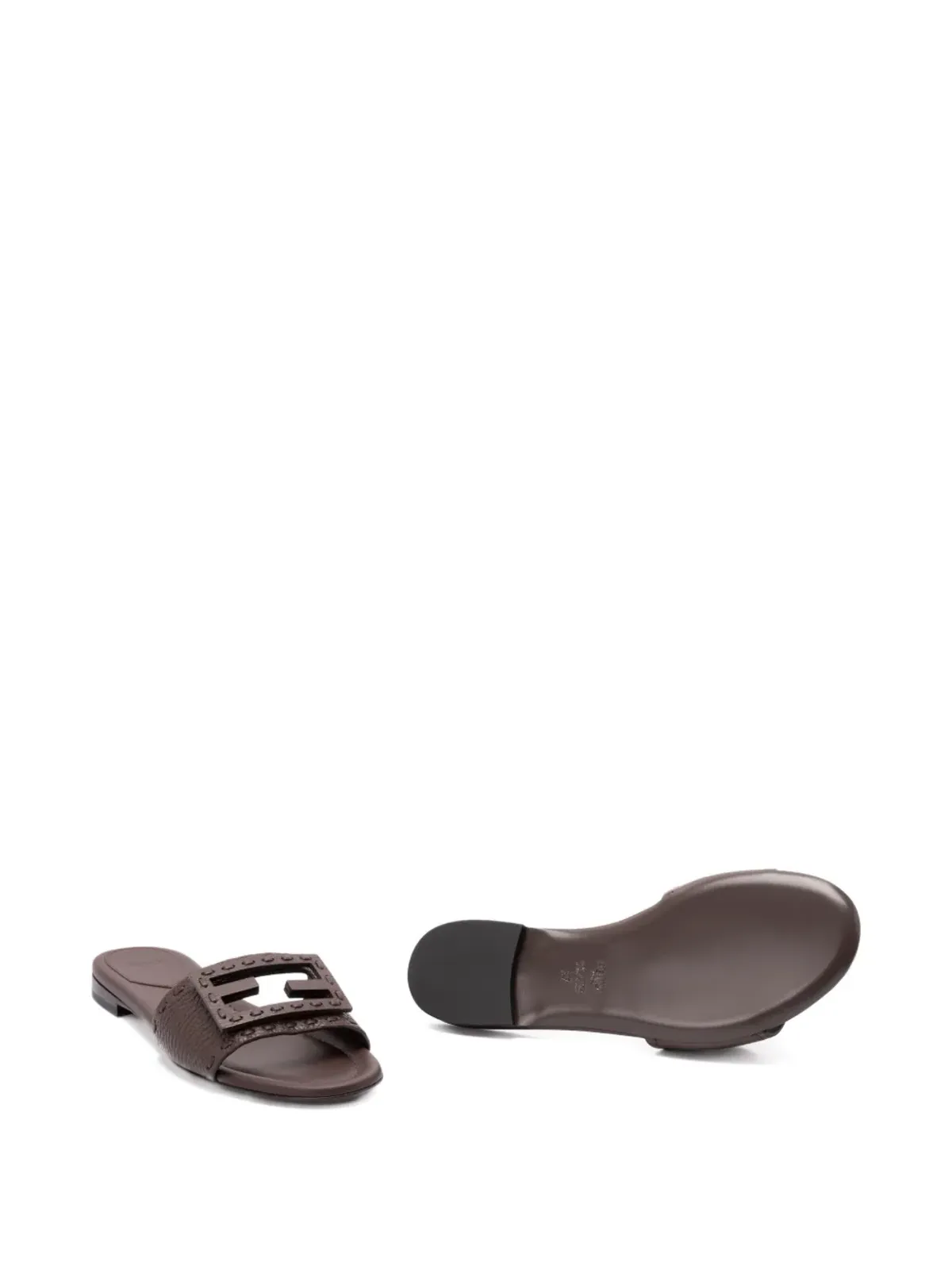 FENDI バゲットフラットサンダル - 画像5