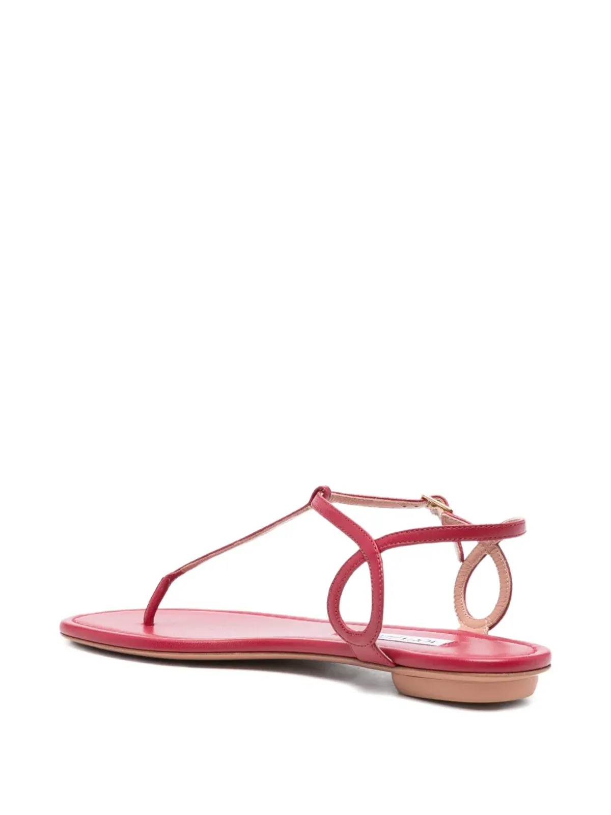 Aquazzura レザーTバーサンダル - 画像3