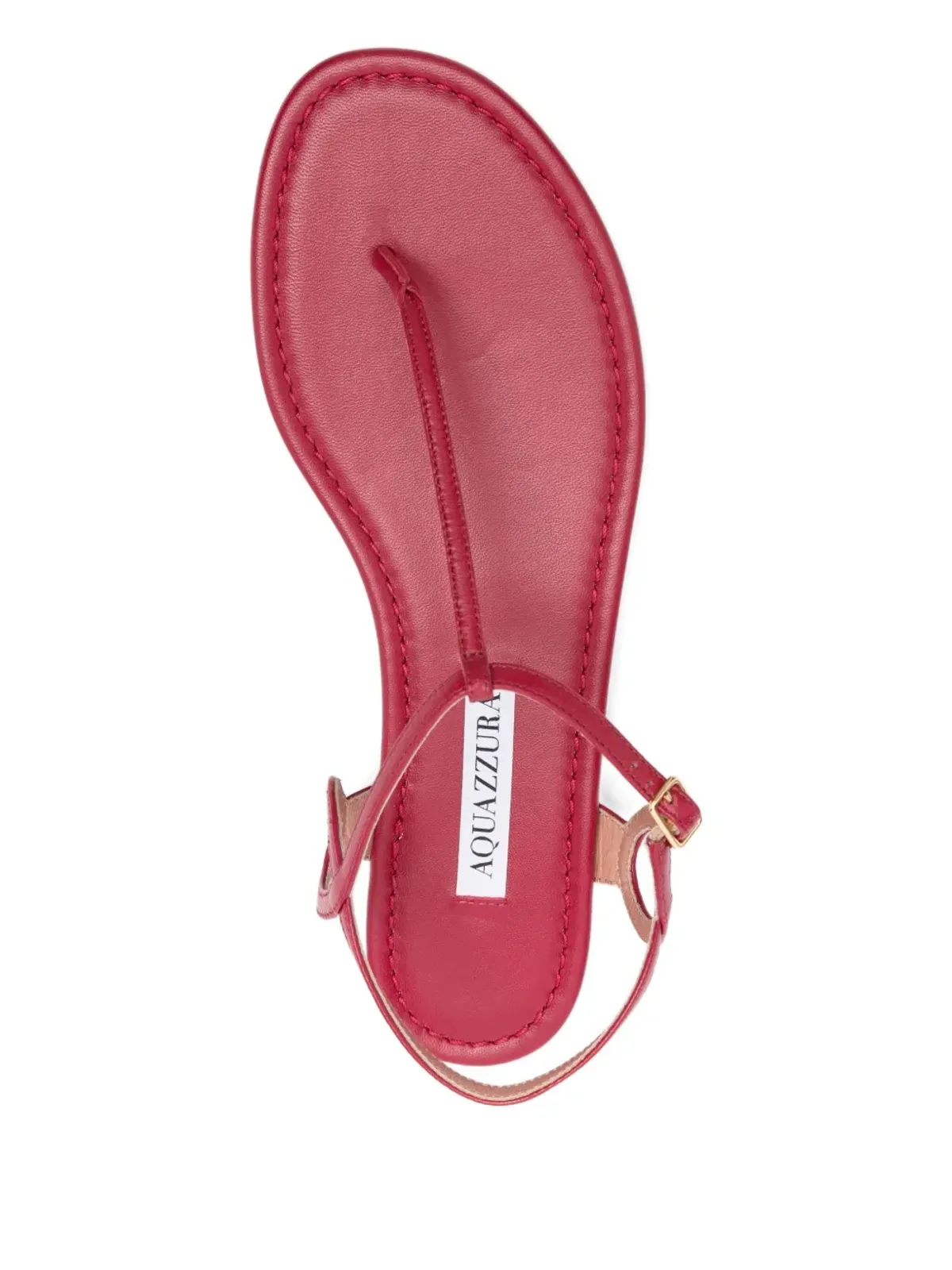 Aquazzura レザーTバーサンダル - 画像4