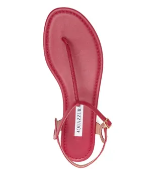 Aquazzura レザーTバーサンダル - サムネイル4