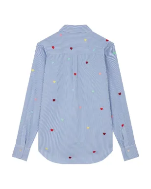 Mira Mikati ストライプハートシャツ - サムネイル2