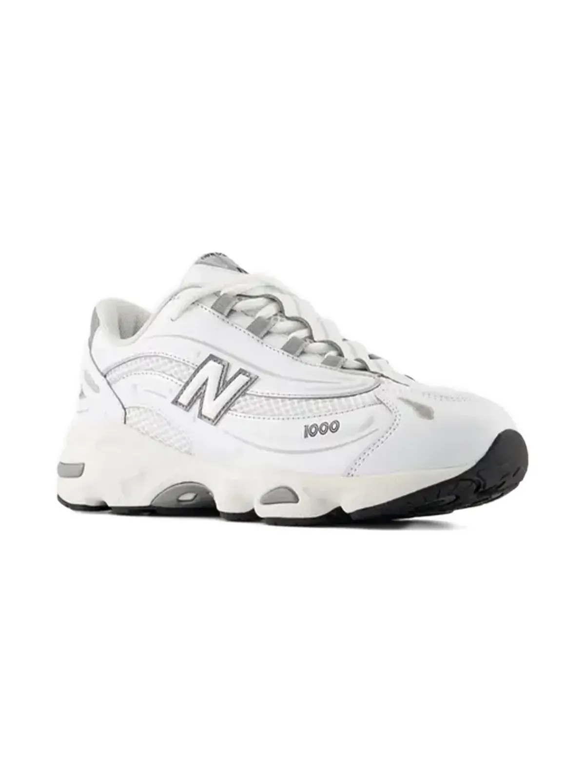 New Balance Kids 1000 メタリックエフェクト スニーカー - 画像1