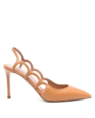 Aquazzura スリングバック・カットアウトパンプス - サムネイル1