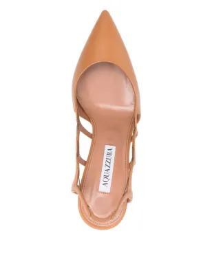 Aquazzura スリングバック・カットアウトパンプス - サムネイル4