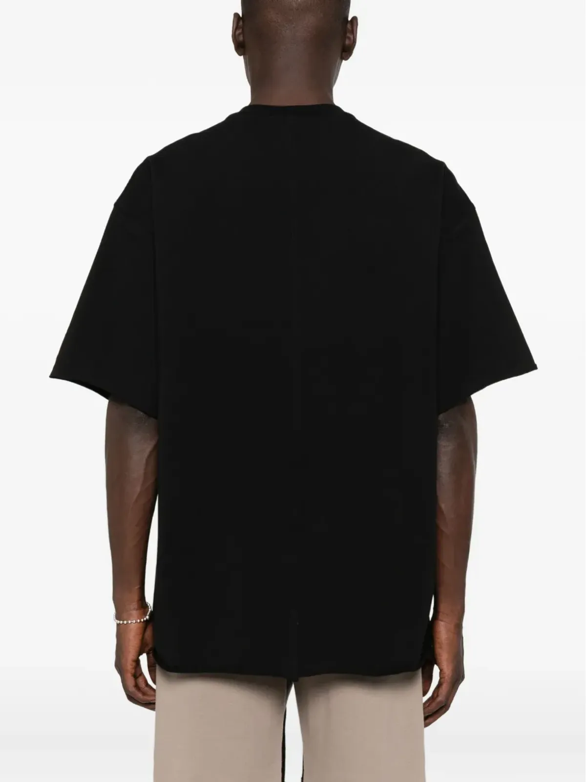 HAMZA オーバサイズII アイレットディテールTシャツ - 画像3