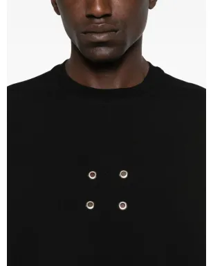 HAMZA オーバサイズII アイレットディテールTシャツ - サムネイル4