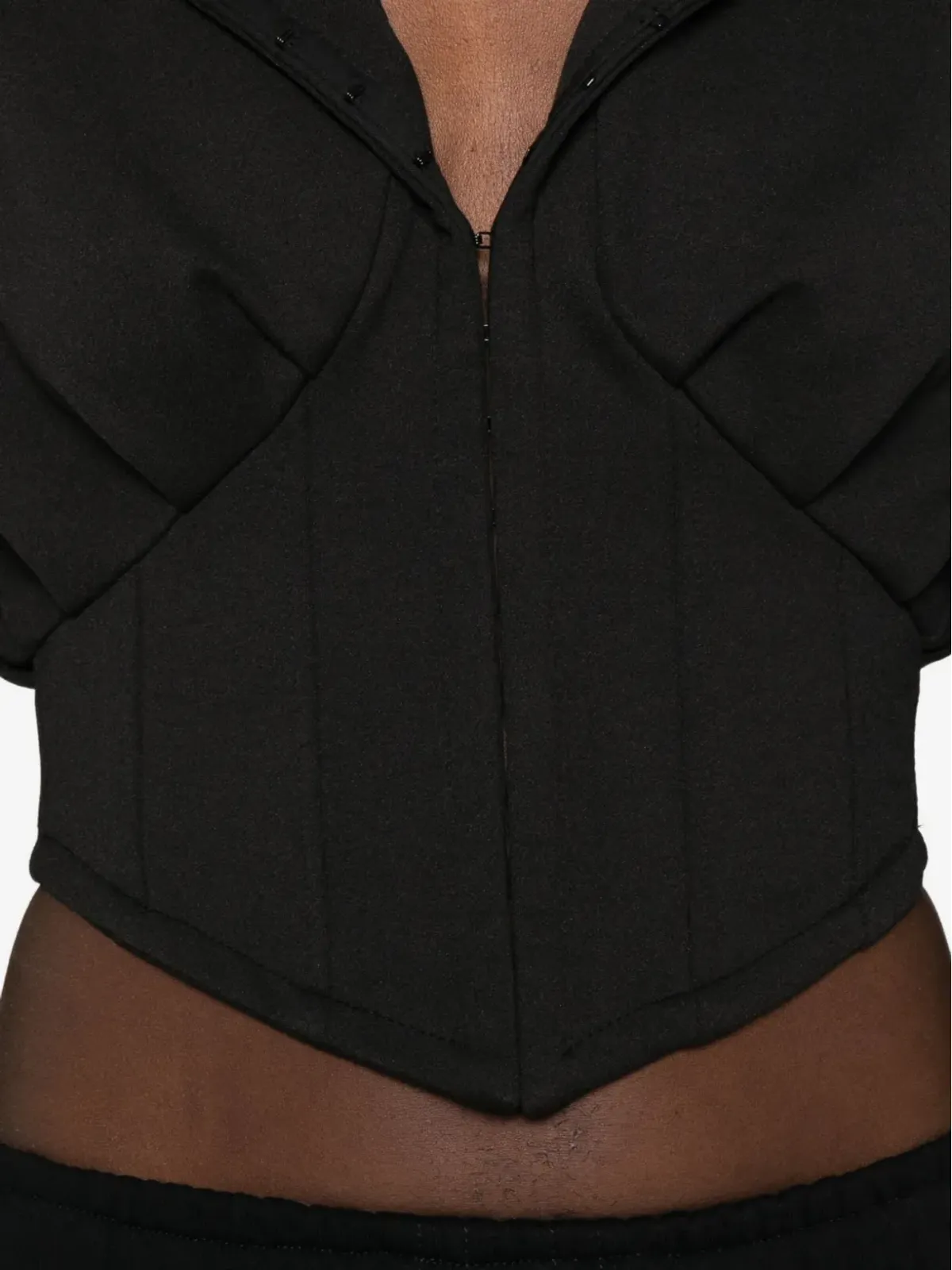 HAMZA Karol コルセットフ hoodie - 画像5