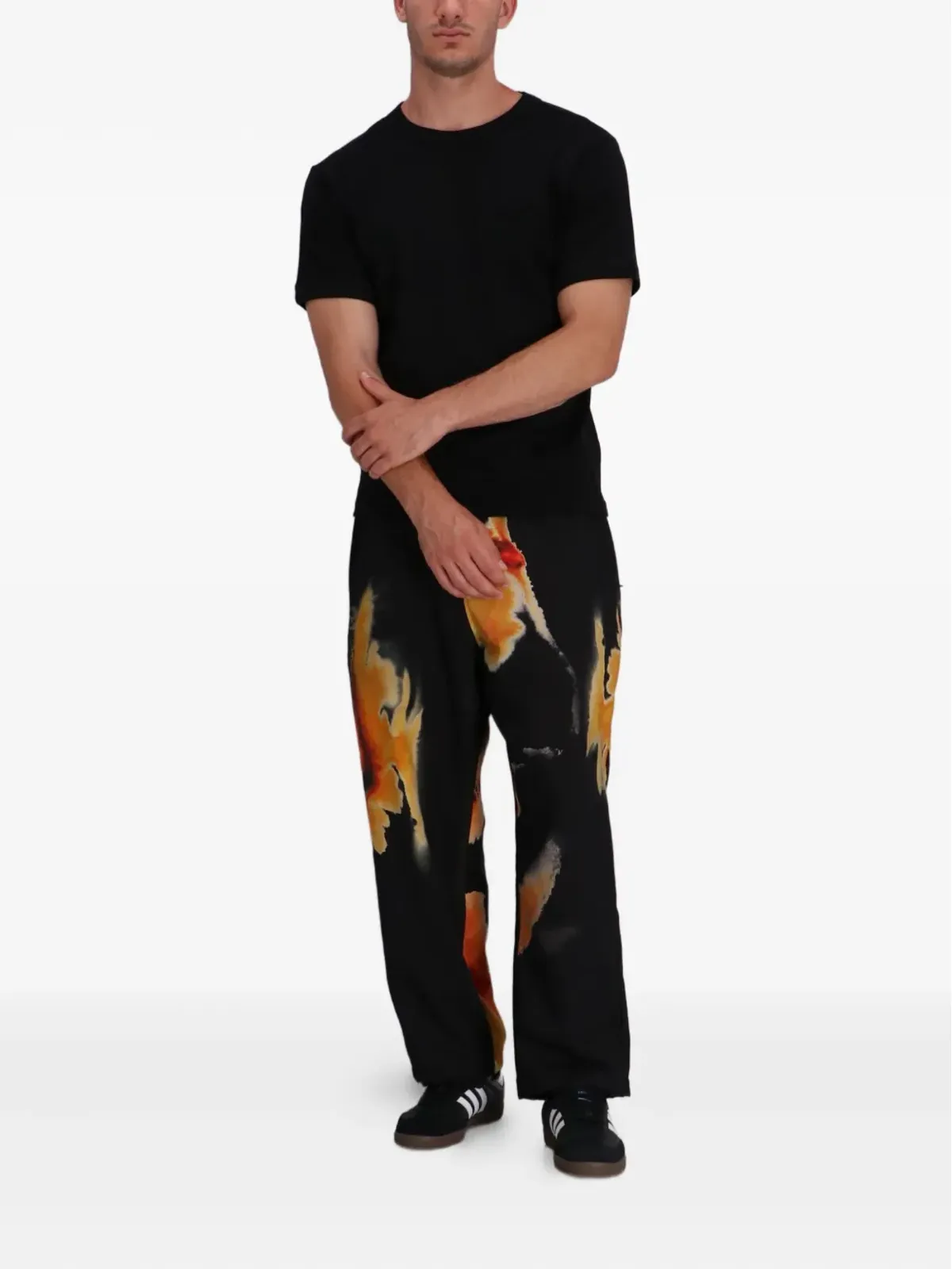 Y-3 ロゴディテール コットン Tシャツ - 画像2