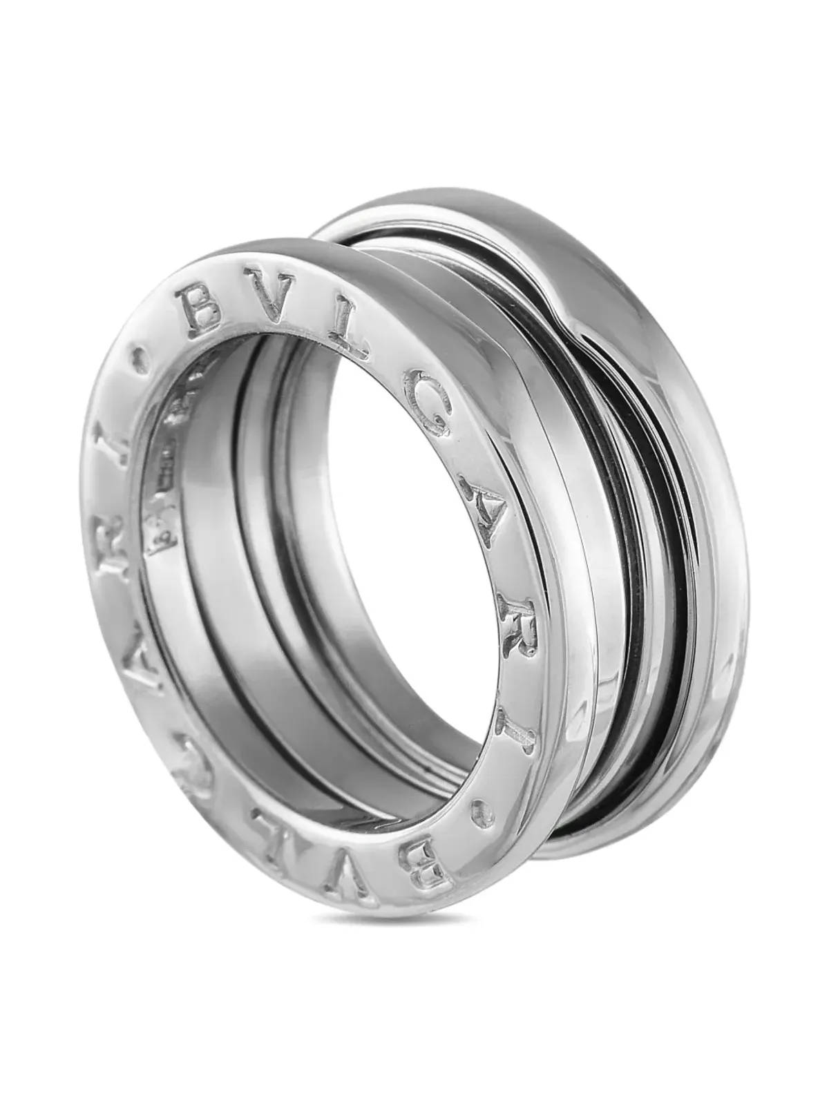 Bvlgari 18Kホワイトゴールド B.zero1 リング（ビンテージ） - 画像2
