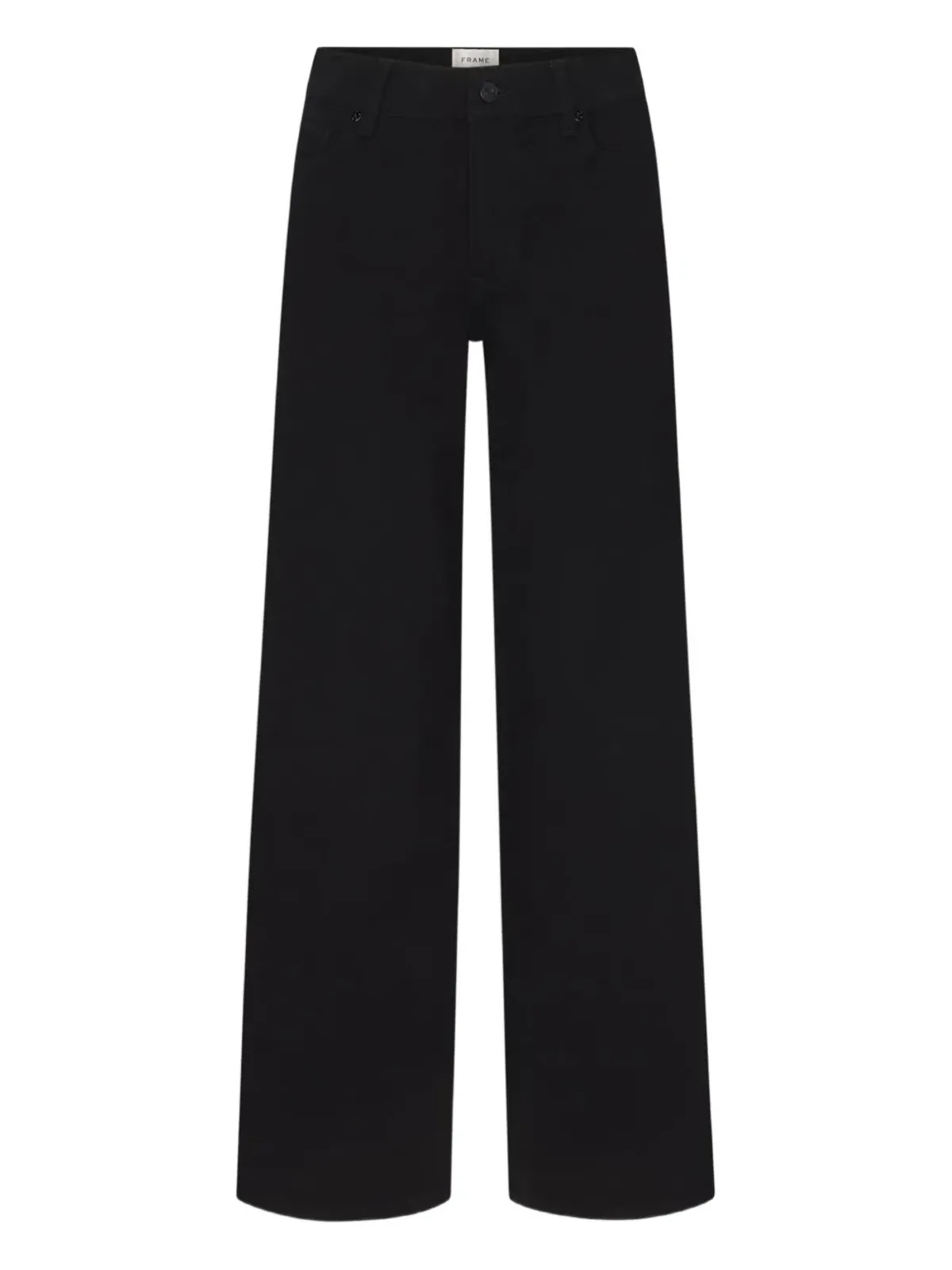 FRAME Le Slim wide-leg jeans - Black - 画像1