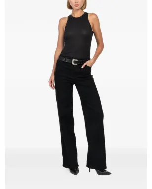 FRAME Le Slim wide-leg jeans - Black - サムネイル2