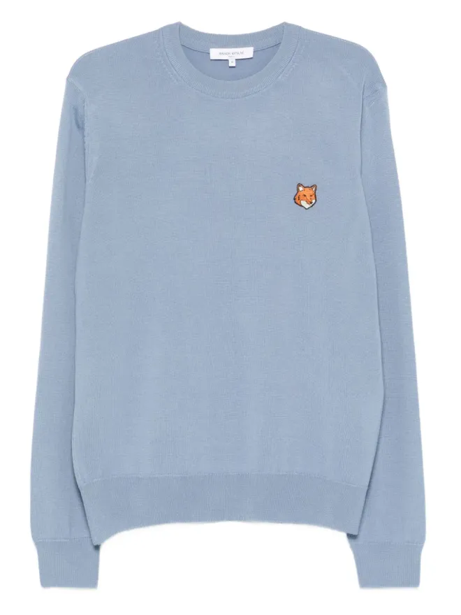 Maison Kitsuné Maison Kitsuné フォックスヘッド ウールセーターの商品画像