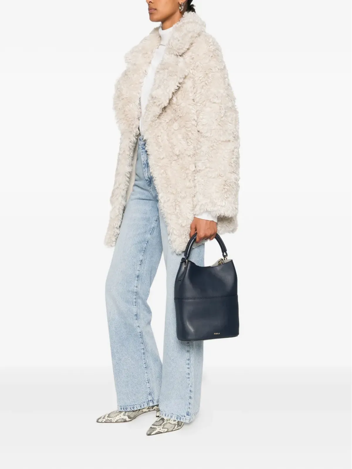 Furla Sfera トップハンドル バケットバッグ - 画像2