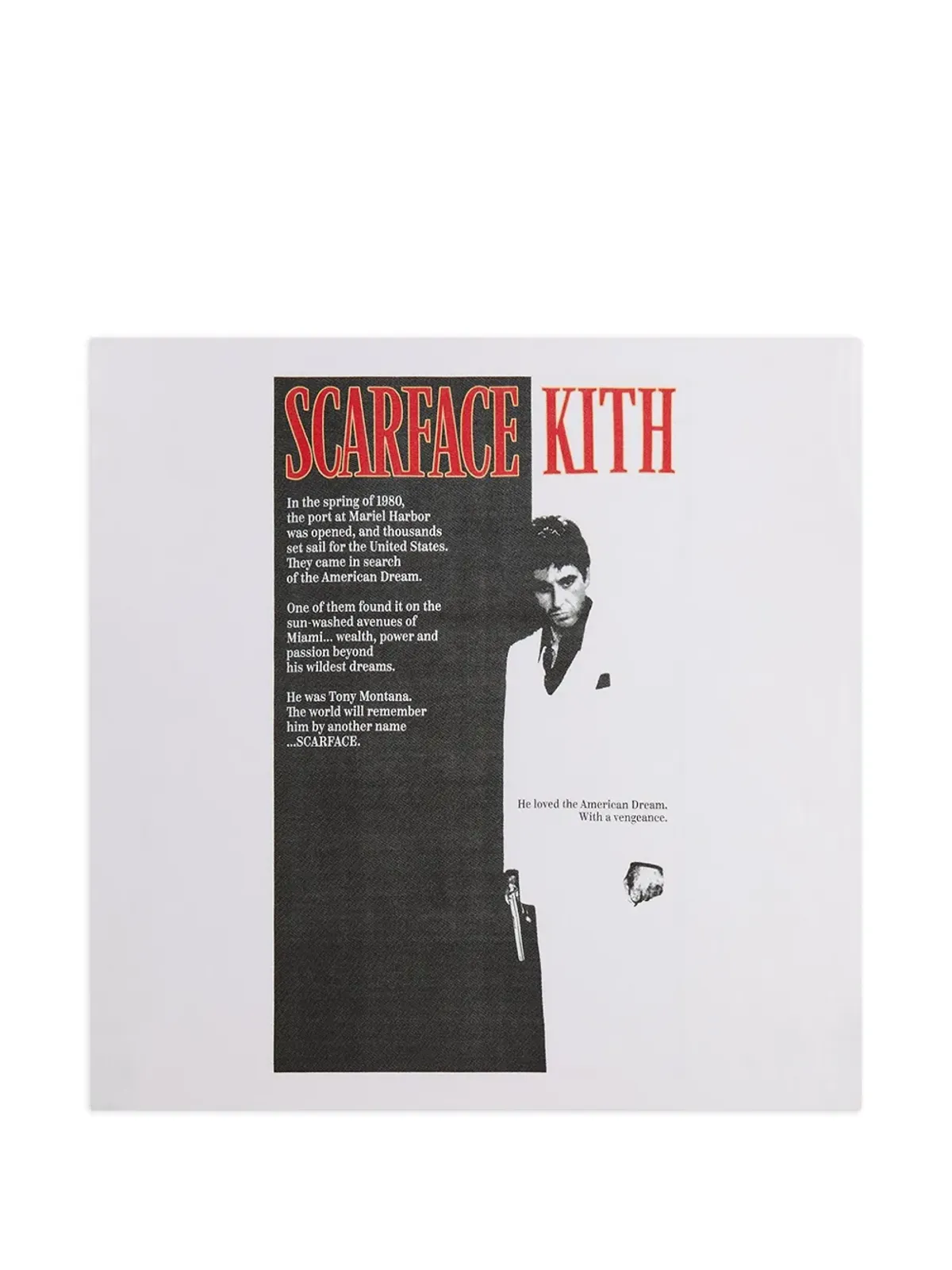 KITH x Scarface 映画ポスターティーシャツ - ブラック - 画像2