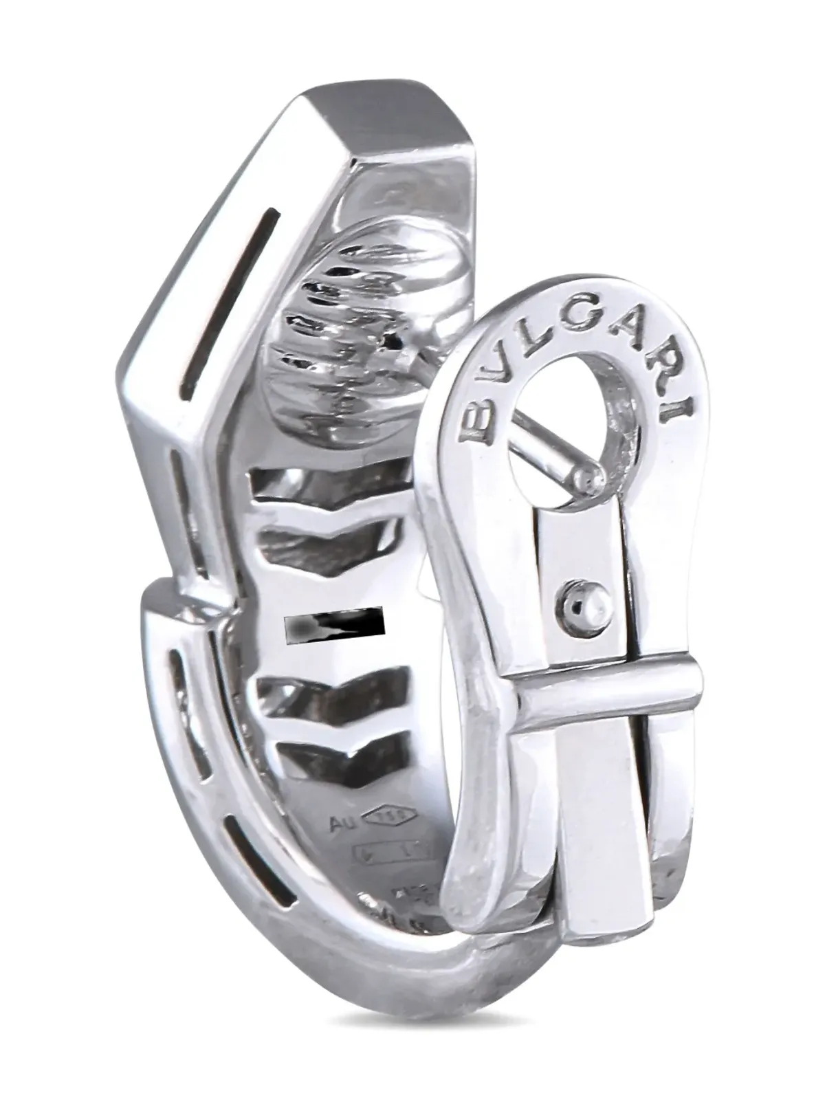 Bvlgari Pre-Owned セルペンティ ダイヤモンド イヤリング - 画像2