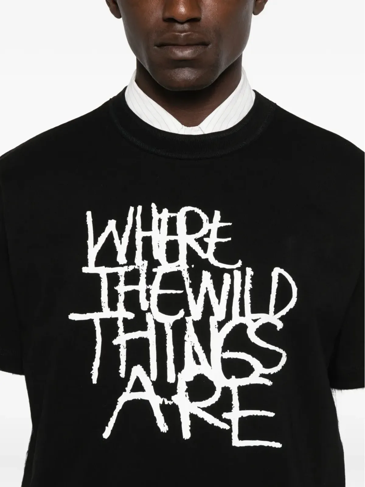 sacai グラフィックプリントTシャツ - 画像4