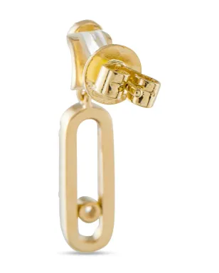 LB Exclusive 14K yellow gold diamond drop earrings - サムネイル2