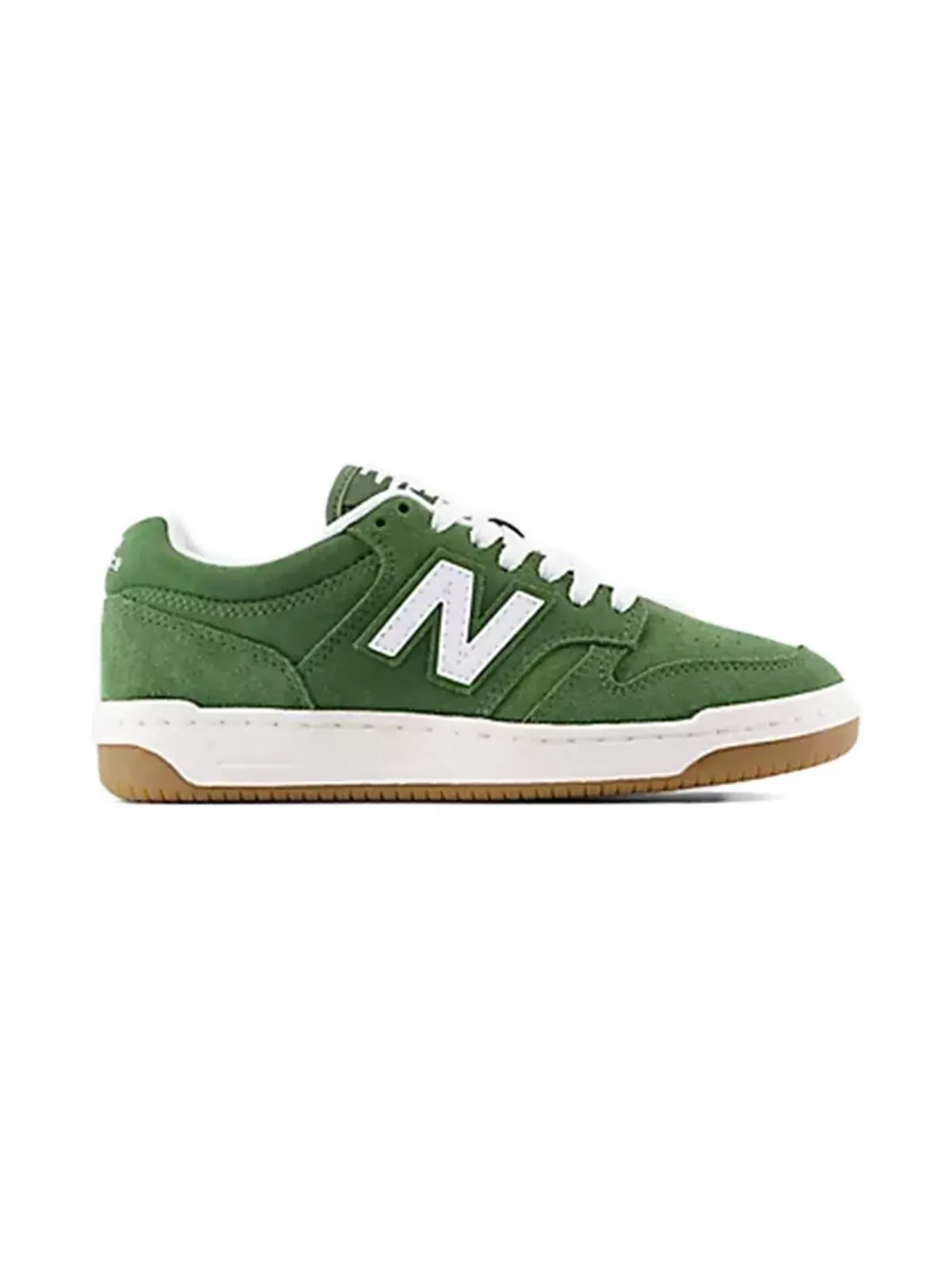 New Balance Kids B480 レースアップ スエード/レザー スニーカー - 画像2