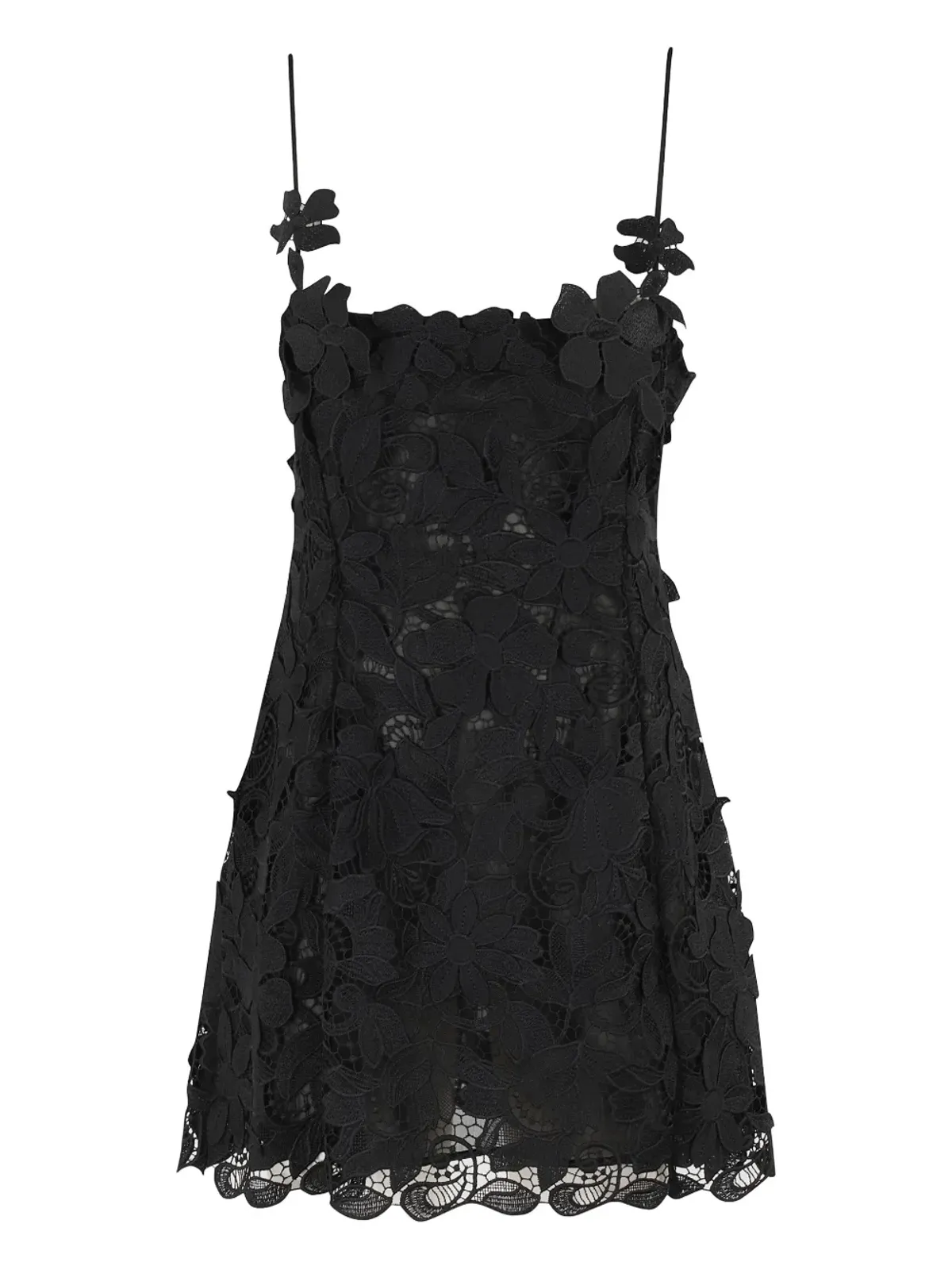 Blumarine 花柄レースミニドレス - 画像1