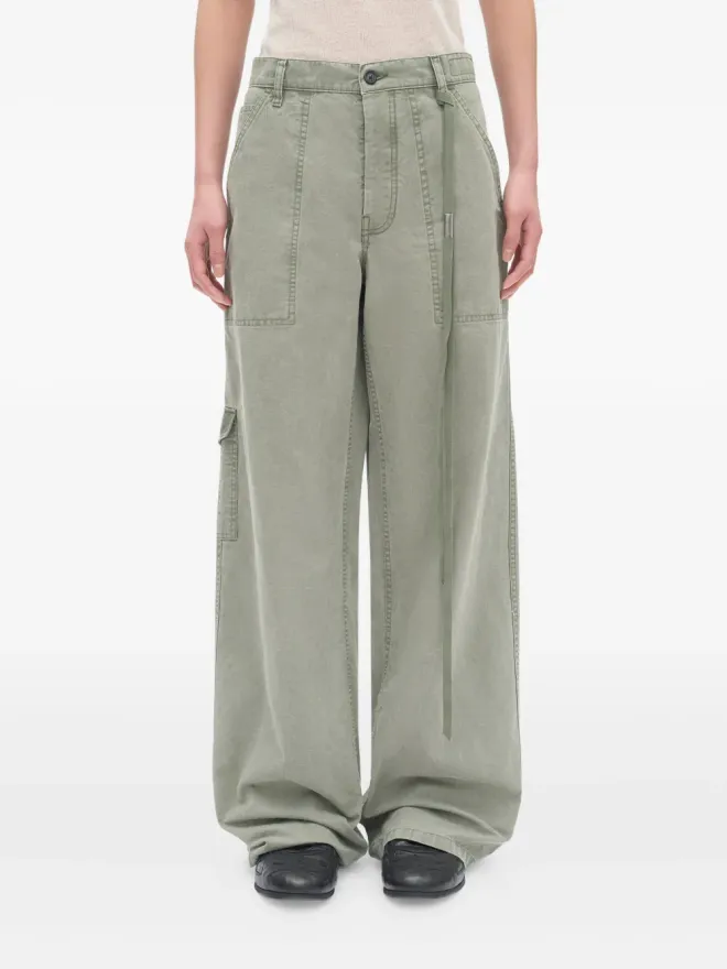 Ann Demeulemeester Ann Demeulemeester カーゴコットンパンツの商品画像