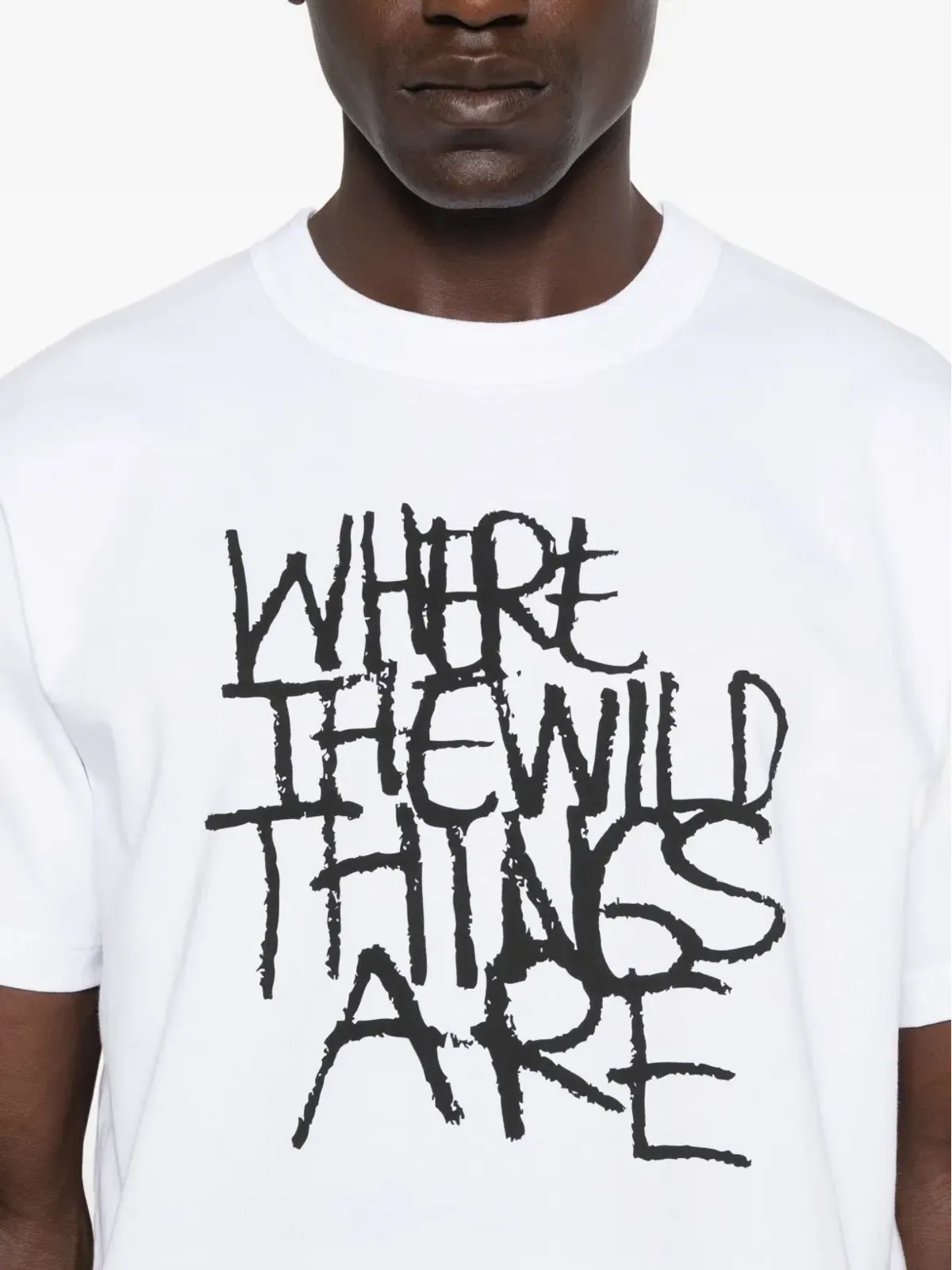 sacai グラフィティプリントTシャツ - 画像4