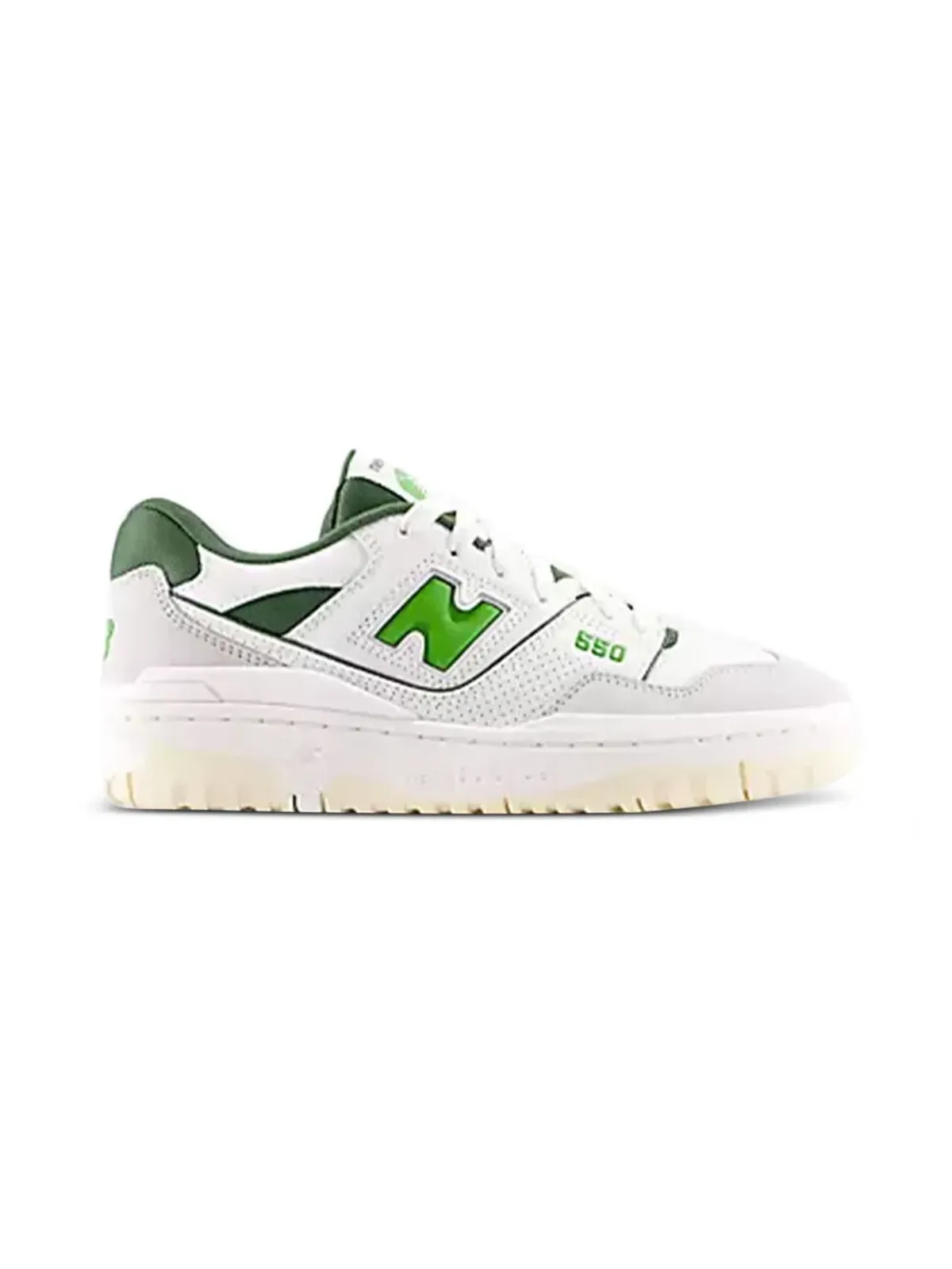 New Balance Kids 550 ロゴディテール スニーカー - 画像1