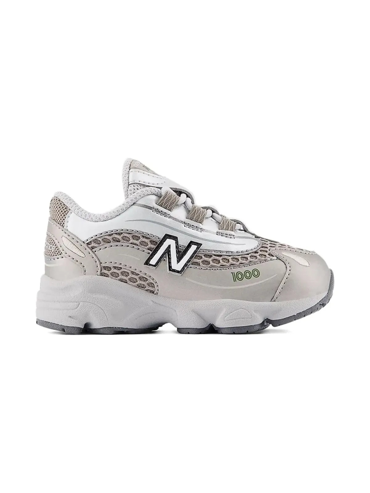 New Balance Kids 1000 バンジー レース メタリックエフェクト スニーカー - 画像2