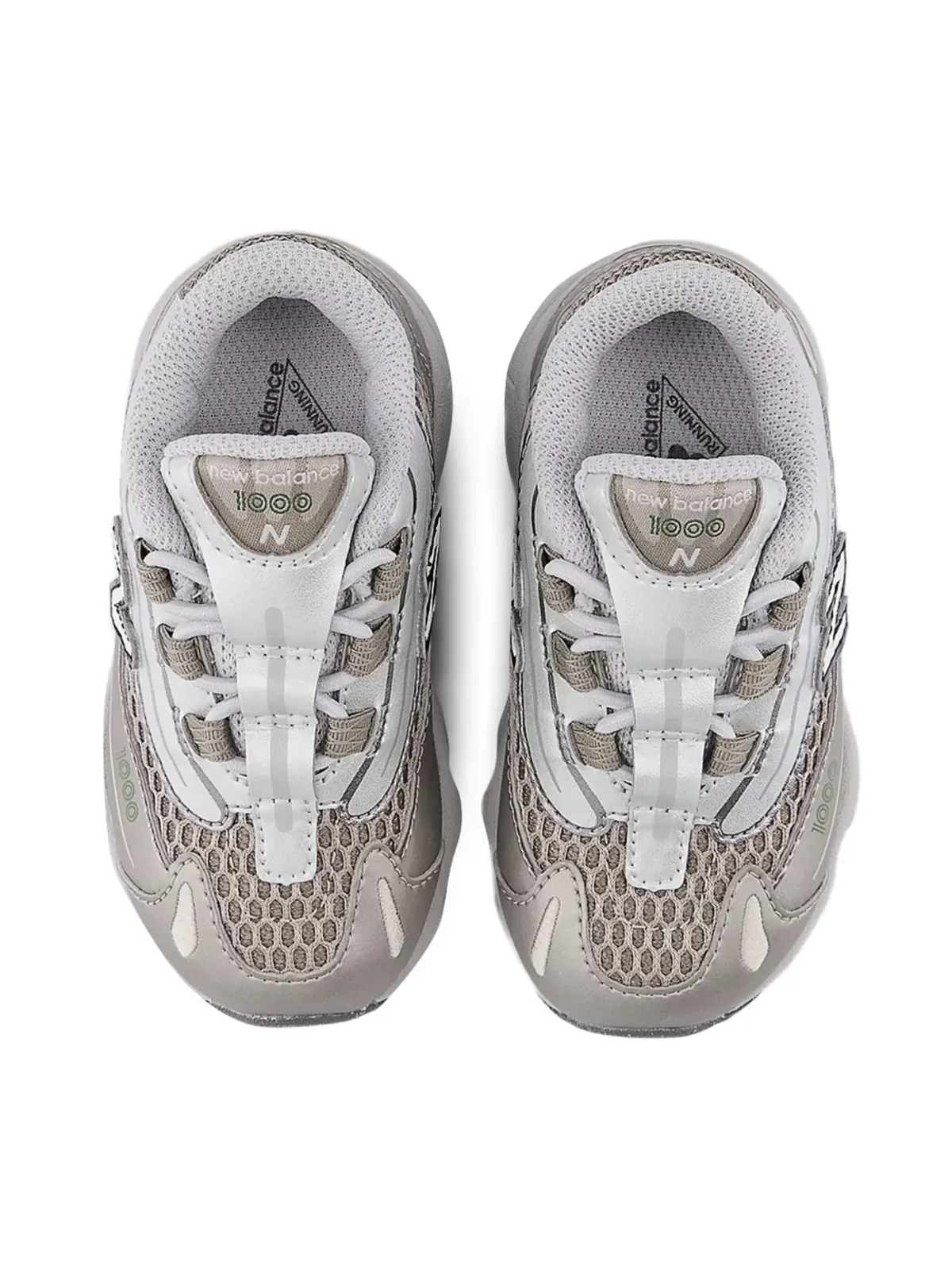 New Balance Kids 1000 バンジー レース メタリックエフェクト スニーカー - 画像3