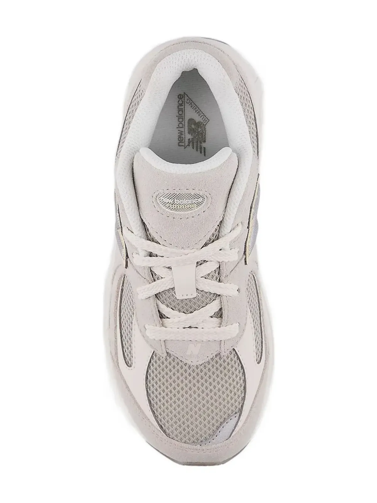 New Balance Kids 2002 メッシュスニーカー グレー - 画像3