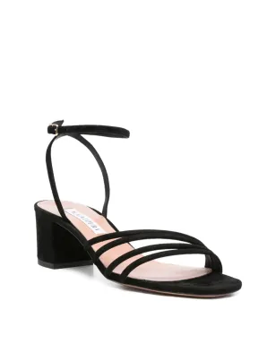 Aquazzura Latour アンクルストラップ ブロックヒール サンダル ブラック - サムネイル2