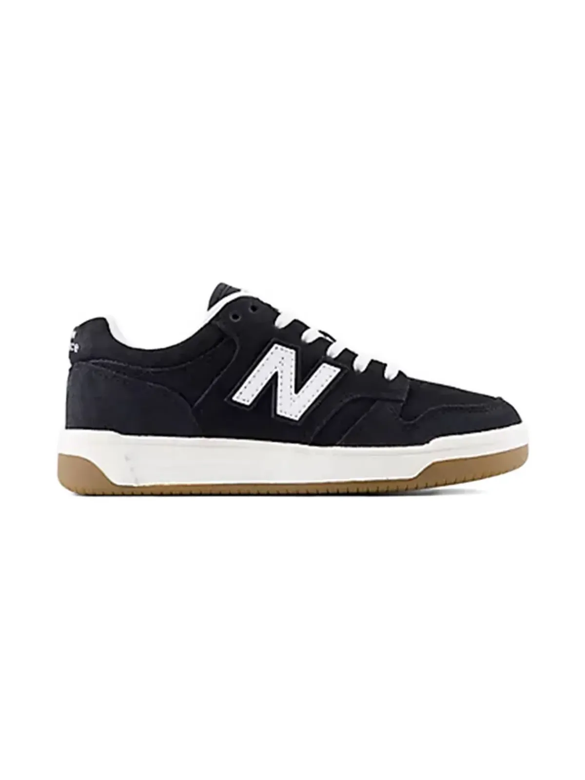 New Balance Kids 480 ロゴスニーカー ブラック - 画像2